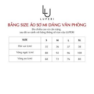 Áo sơ mi cao cấp Luperi LFSM1103