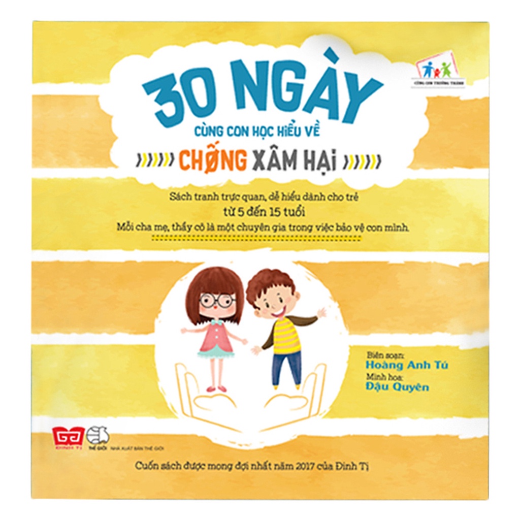 Sách - 30 ngày cùng con học hiểu về chống xâm hại Đinh Tị