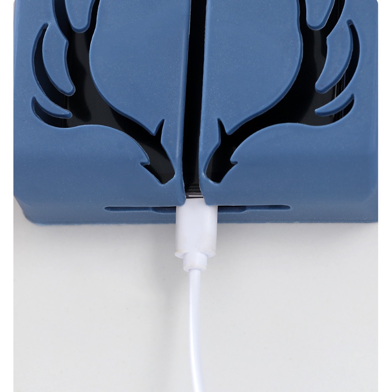 Hộp Đựng Điều Khiển Từ Xa / Điện Thoại Pp Gắn Tường Hình Sừng Hươu Dễ Thương Tiện Dụng Cho Phòng Ngủ