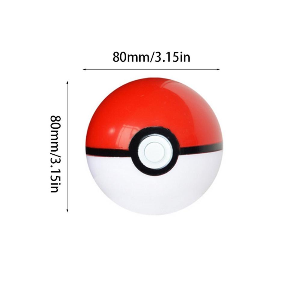 Quà giáng sinh Bộ Búp Bê Bóng Pokeball 8cm Và Quái Vật Ngẫu Nhiên Dùng Làm Tặng Sinh Nhật Cho Bé Quà sinh nhật Throw Pop PokeBall Cosplay Pop-up Elf Go Fighting Poke Ball Toy For Kids 1021