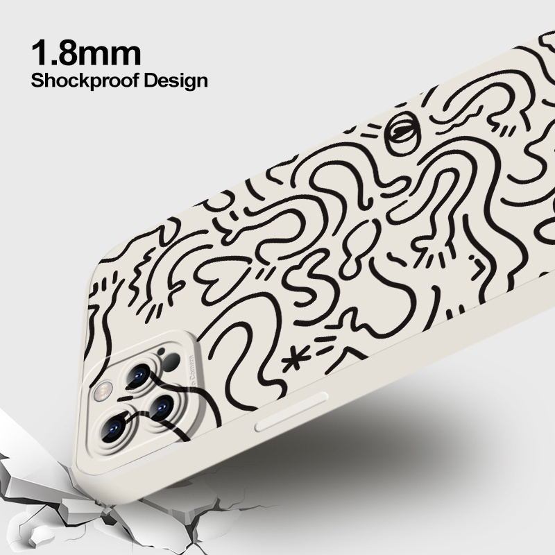 Ốp Điện Thoại Xiaomi 13 Lite Mi 12 Lite Mi 11 Lite Ne Mi 12 12x Mi 12s Pro 11T Pro POCO X5 Pro M2 Pro M3 Pro M4 Pro M5 M5s X3 NFC X4 Pro X4 GT F3 F4 GT C40