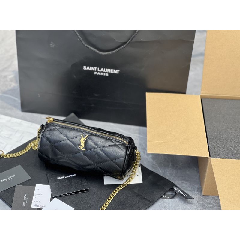 Túi đeo chéo nữ Bowling da mịn logo sắc nét sz21x10cm fullbox hãng