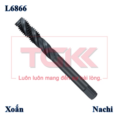 Mũi taro xoắn L6866 Nachi M2.5-M12
