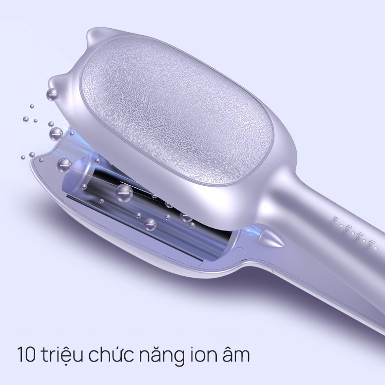 Máy uốn tóc gợn sóng 2 trục hình dạng dễ thương máy làm tóc xoăn mini bấm dập tóc gợn sóng nước tạo kiểu hàn quốcMR2
