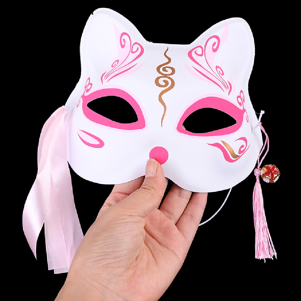 1 Mặt Nạ Nửa Mặt Hóa Trang Nhân Vật Anime Fox Mask