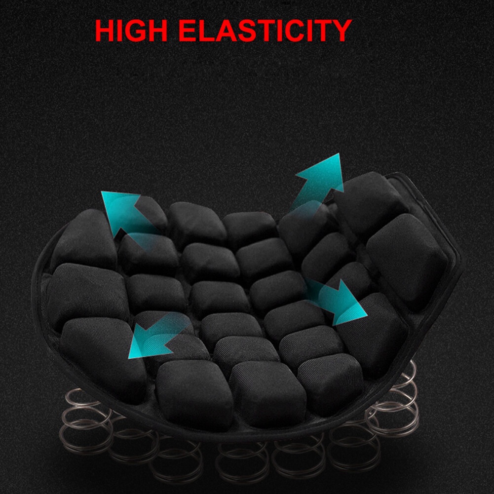 Đệm Ghế Xe Máy Đệm Hơi Chống Sốc 3D Chống Nắng Chống Trượt