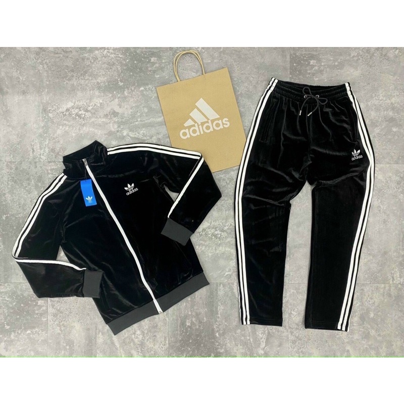 BỘ ADIDAS NHUNG CHO MÙA ĐÔNG ẤM ÁP