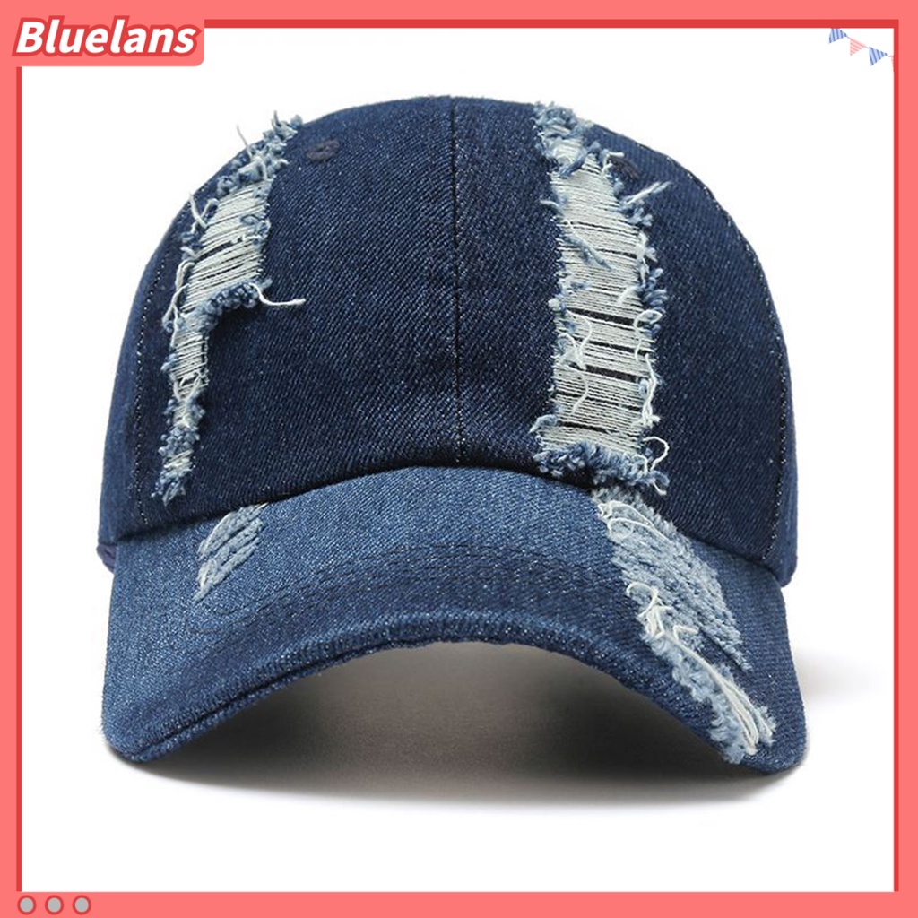 Mũ Lưỡi Trai Denim Màu Sắc Cá Tính Cho Nam Nữ