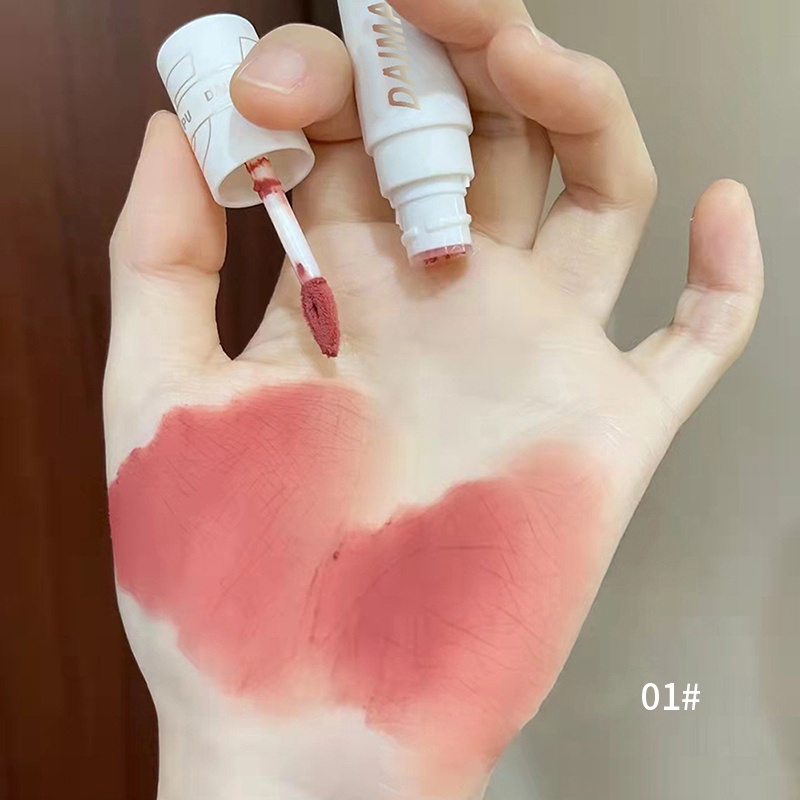 Son Kem Màu Nhung Đào Mềm Mại Không Dính Cốc