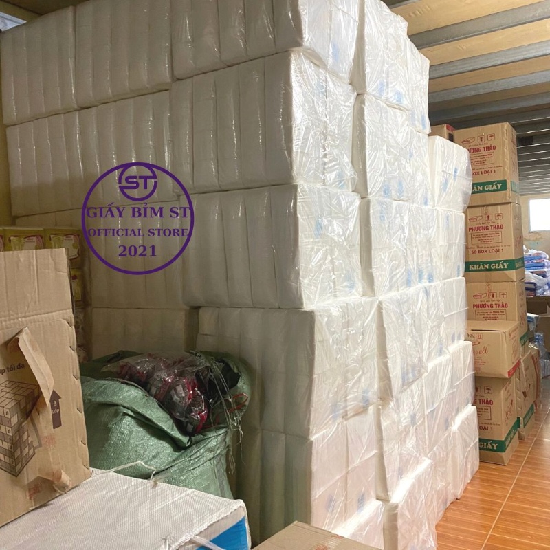 Khăn giấy ăn vuông Việt Nhật cân khổ 10x10 cm cho quán ăn, nhà hàng