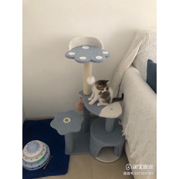 Trụ Cào Móng 4 Tầng dành cho mèo 40x40x87cm