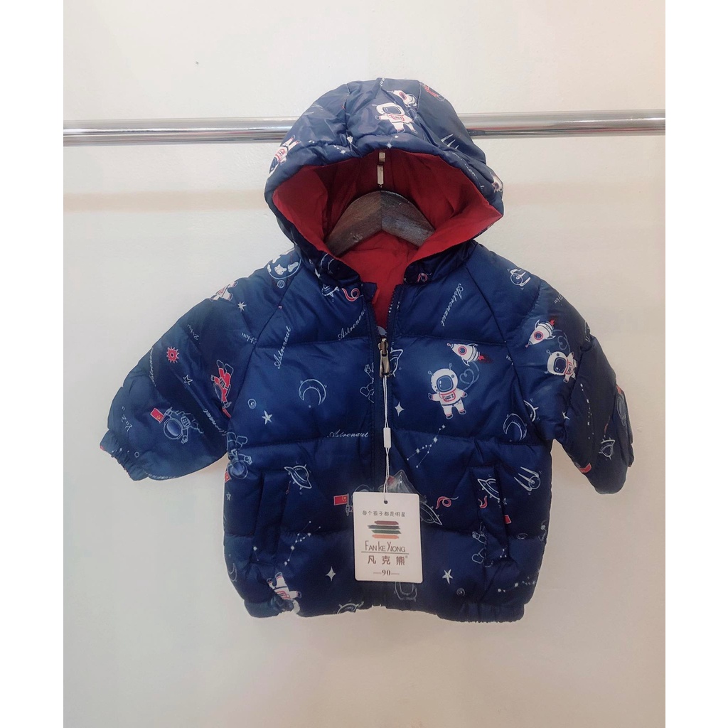 Áo Khoác Mùa Đông Áo Khoác Lông Vũ Trẻ Em Loại Dày Hàng Cao Cấp AP07