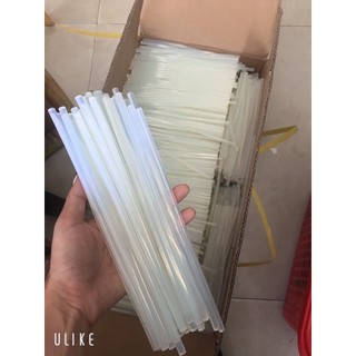 Keo nến 7mm và 11mm, keo silicon nhiệt, dài 25cm.
