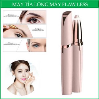 Máy tỉa lông mày flawless dùng pin.đtca