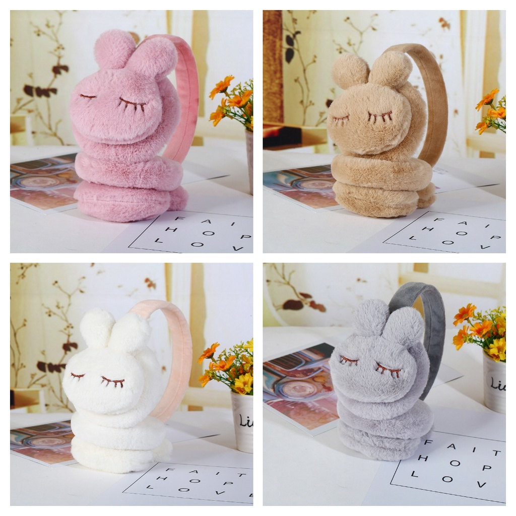 Bịt tai trẻ em, chụp tai giữ ấm cho bé gái họa tiết dễ thương nhiều màu sắc đáng yêu 3 - 10 tuổi