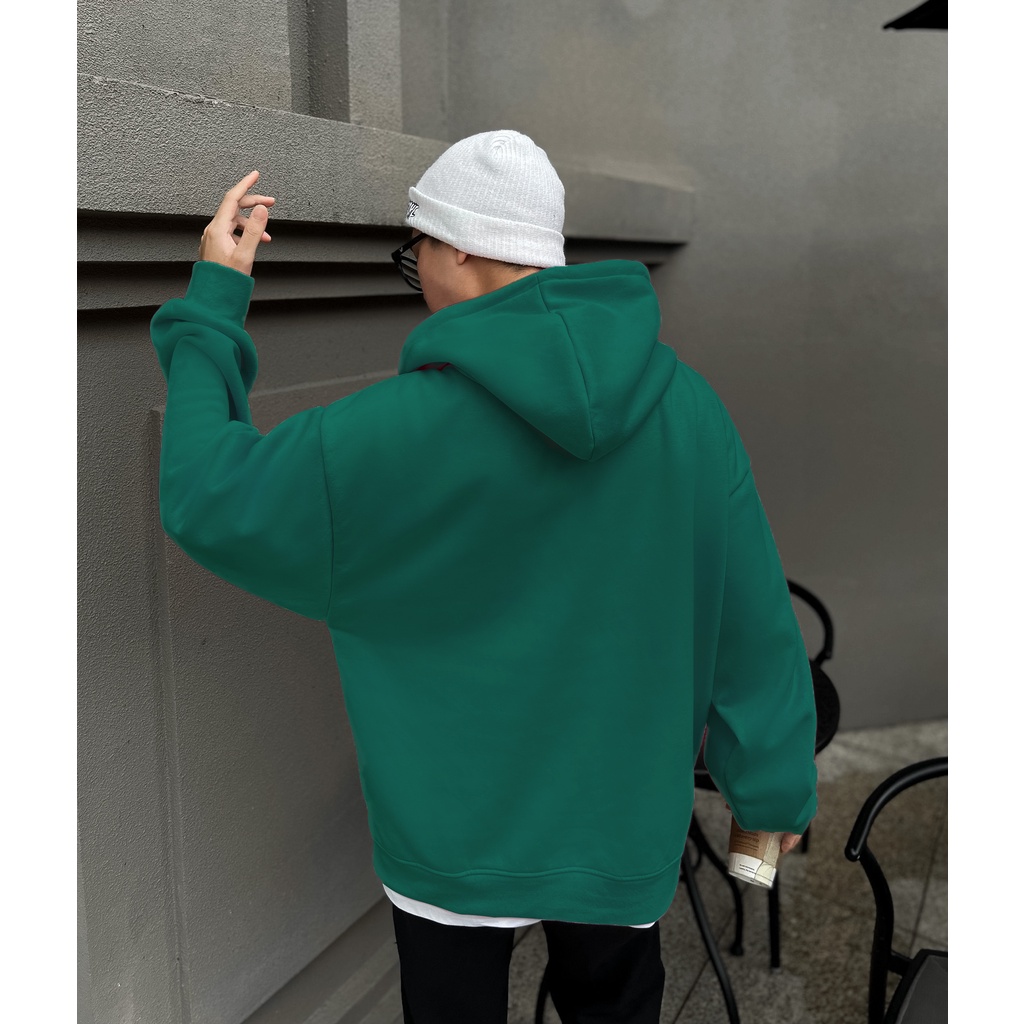 ÁO HOODIE NỈ BÔNG COTTON 100% UNISEX NAM NỮ CAO CẤP