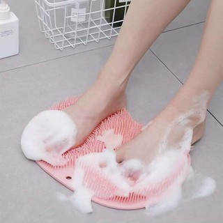 Tấm Silicon chà lưng massage lưng, massage chân