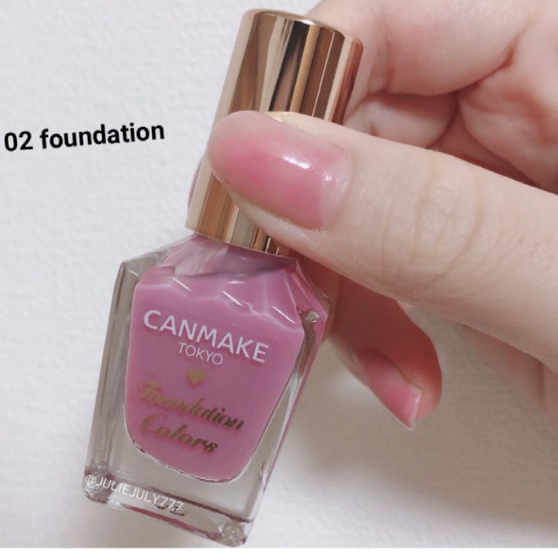 Sơn móng tay Canmake Tokyo foundation 01 02 04 06 07