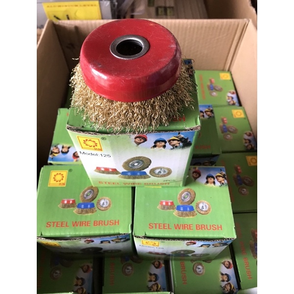 Một Đôi chổi đánh rỉ-bát cọ rỉ kim loại BLUE BEST