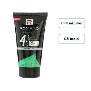Gel vuốt tóc Romano Classic giữ nếp lâu 150g