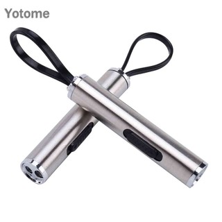 Đèn pin led uv mini bỏ túi bằng thép không gỉ