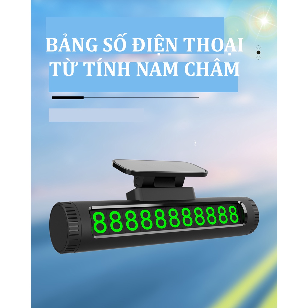 Bảng Để Lại Số Điện Thoại Số Từ Tính Hút Nam Châm Gắn Kính Lái