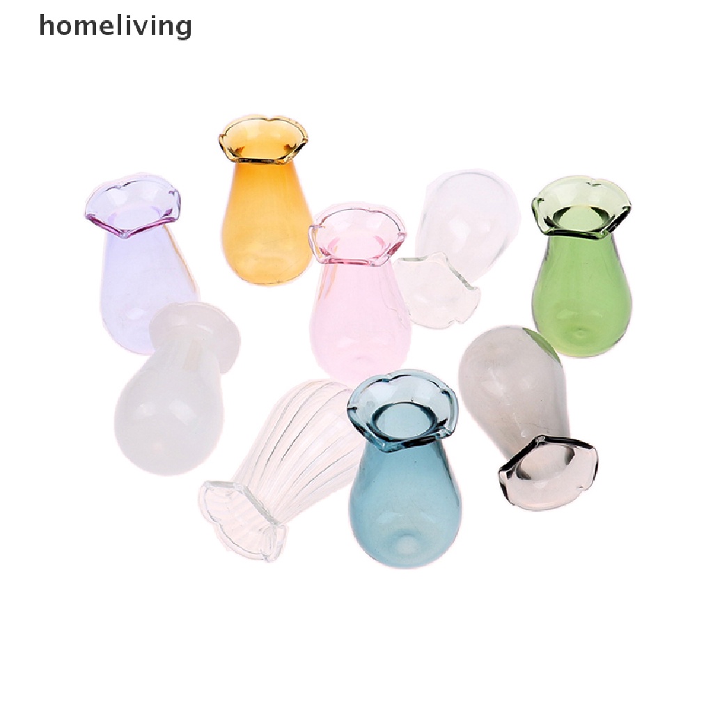 Chậu Kính Trồng Cây Mini Tỉ Lệ 1: 12 Trang Trí Nhà Búp Bê