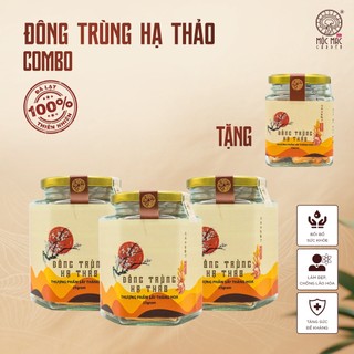 Combo 3 Hộp 25Gr - Đông trùng hạ thảo Mộc Mạc Garden