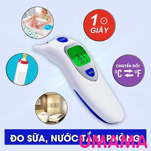 Nhiệt kế điện tử hồng ngoại iMediCare iTM-9S sử dụng sensor hồng ngoại thế hệ mới với độ chính xác cao