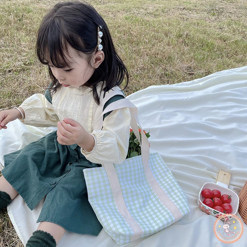 Túi vải Dáng Vuông Tiện Lợi Cho Bé Gái