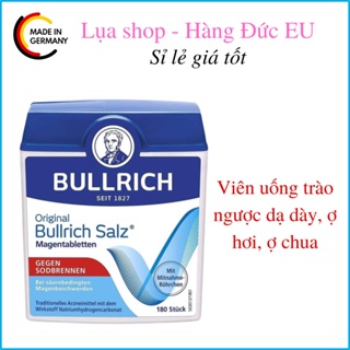 Viên uống trào ngược dạ dày,giảm ở hơi,ợ chua bullrich, 180 viên, hàng đức - ảnh sản phẩm 1