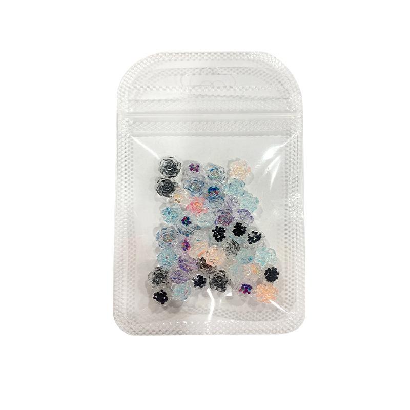 Set 50 Hoa Pha Lê Lạnh Đủ Màu Pastel Nhẹ Nhàng Ngọt Ngào | Trang Trí Móng Tay