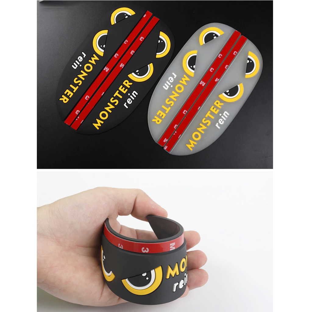 Bộ 2 Tấm Che Mưa/Gió Phản Quang Gắn Kính Chiếu Hậu Xe Hơi