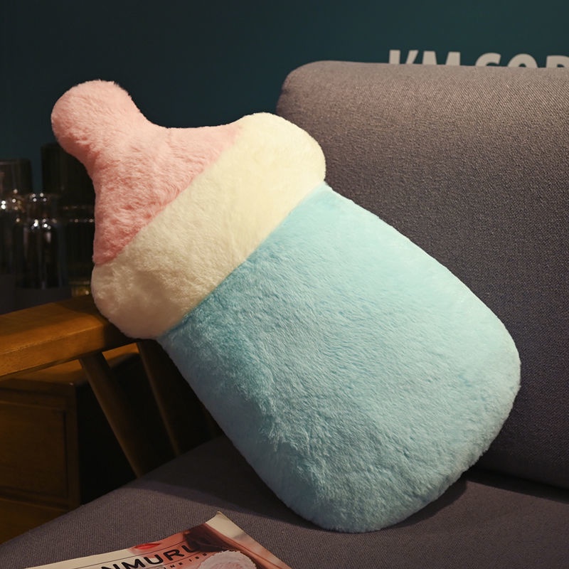 Gối Tựa Đầu Hình Chai Nước Dễ Thương Trang Trí Phòng Khách / Ghế sofa / Xe Hơi