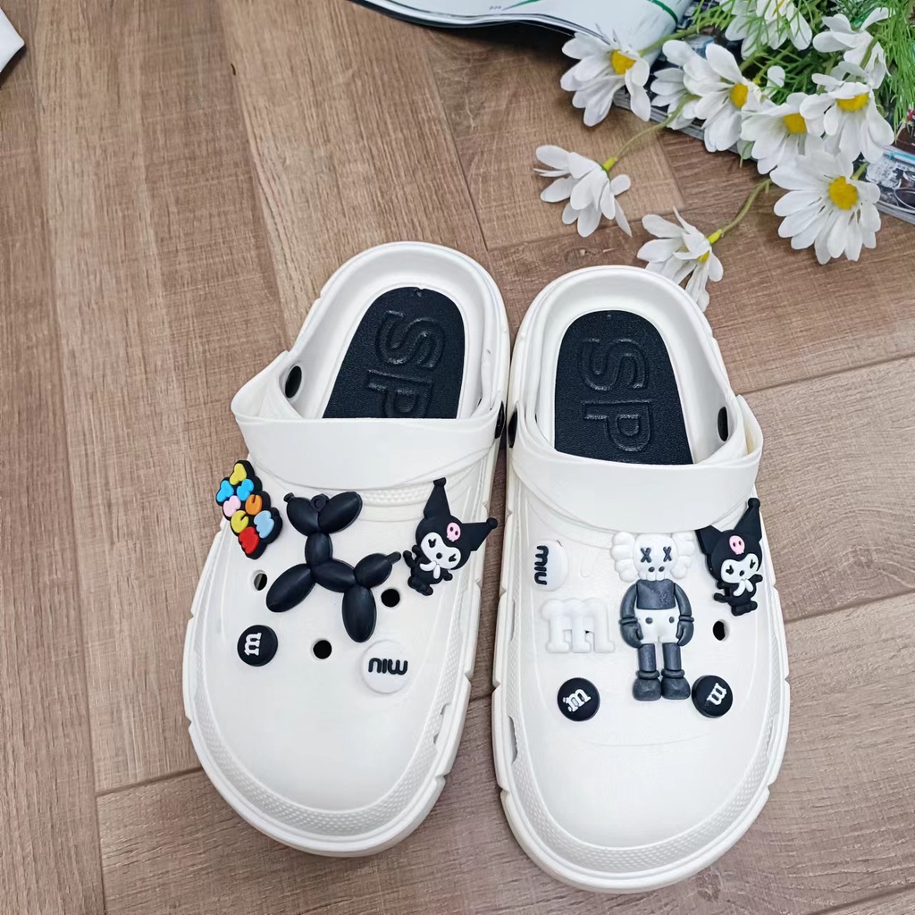 Dép bánh mì, Dép CROSS Đế độn 5cm LOẠI 1