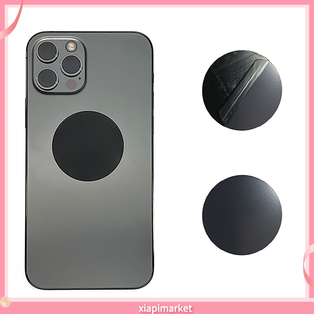 Miếng dán nam châm mini siêu mỏng bằng kim loại cho điện thoại/ máy tính bảng