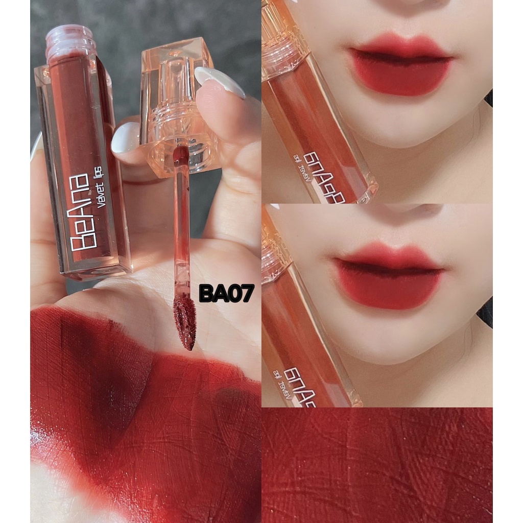 Son Kem Lì B.A Màu Đỏ Đất Siêu Hot