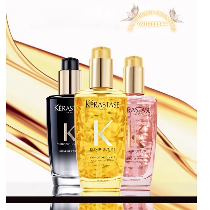 Tinh dầu dưỡng tóc chắc khỏe Kerastase Elixir Ultime