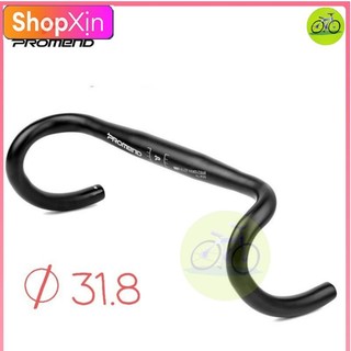 Ghi đông xe đạp - Tay lái nhôm cong tròn Promend 31.8mm
