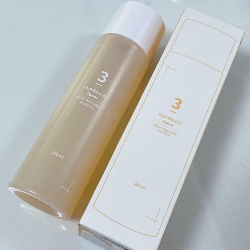 ★BÁN HÀNG HẤP DẪN★ Numbuzin Số 3 Toner Tinh chất Ánh sáng Dewy