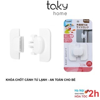 Chốt Cánh Tủ Lạnh- TakyHome , Khóa Tủ Lạnh An Toàn Cho Bé, Khóa Tủ Lạnh Cao Cấp, Nhỏ Gọn Tiện Dụng Trong Gia Đình. 3106