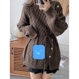 Áo len thu đông nữ boo's store áo len dáng thụng