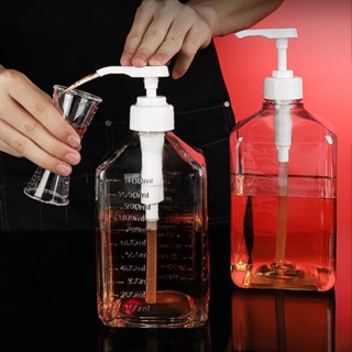 Bình Đựng Siro Bằng Nhựa / Thủy Tinh Có Vòi Pump Định Lượng 10ml 1 lần bơm
