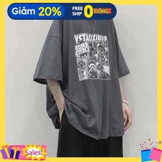 Áo phông nam nữ tay lỡ Unisex,Áo thun nữ nam Basic Form Rộng chất Cotton phong cách Oversize