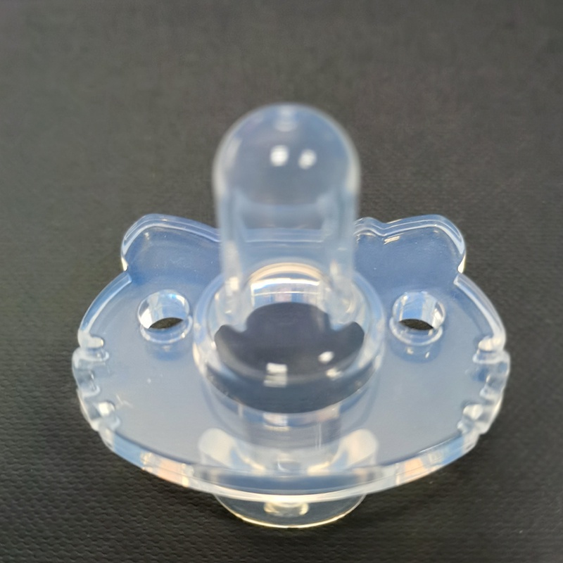 Núm Ti Giả Bằng Silicon Mềm Cho Bé Sơ Sinh