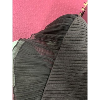 chân váy len phối ren - thanh lý