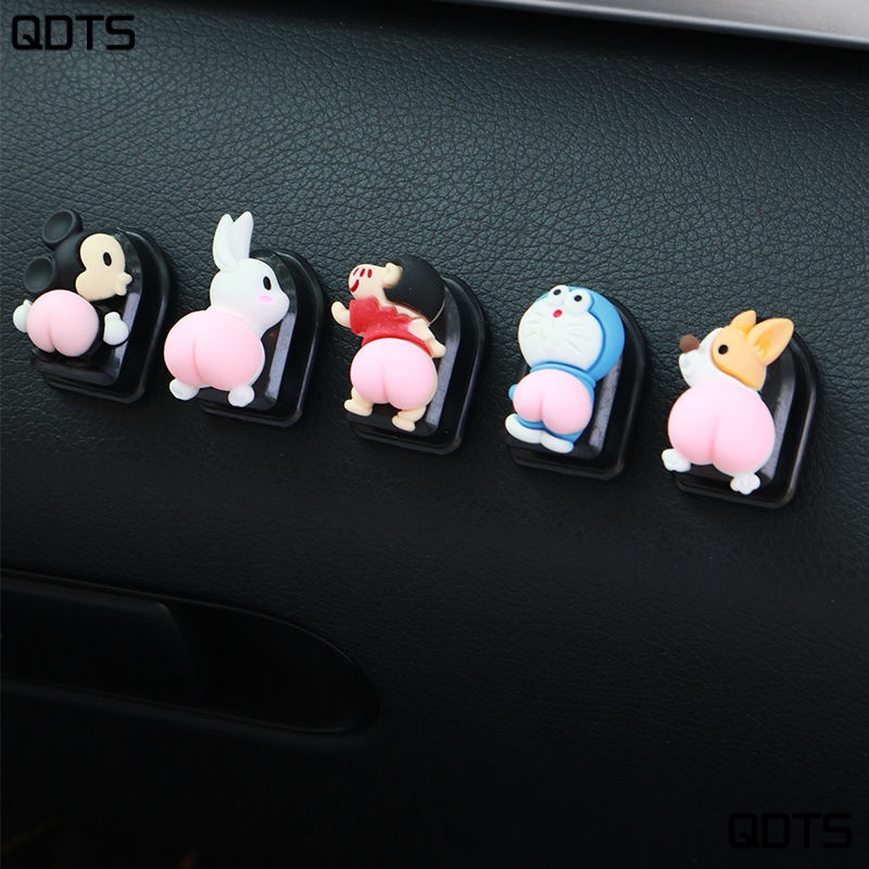 Móc Treo Đồ Gắn Phía Trước Ghế Ngồi Xe Hơi Họa Tiết Hoạt Hình Sáng Tạo 164E