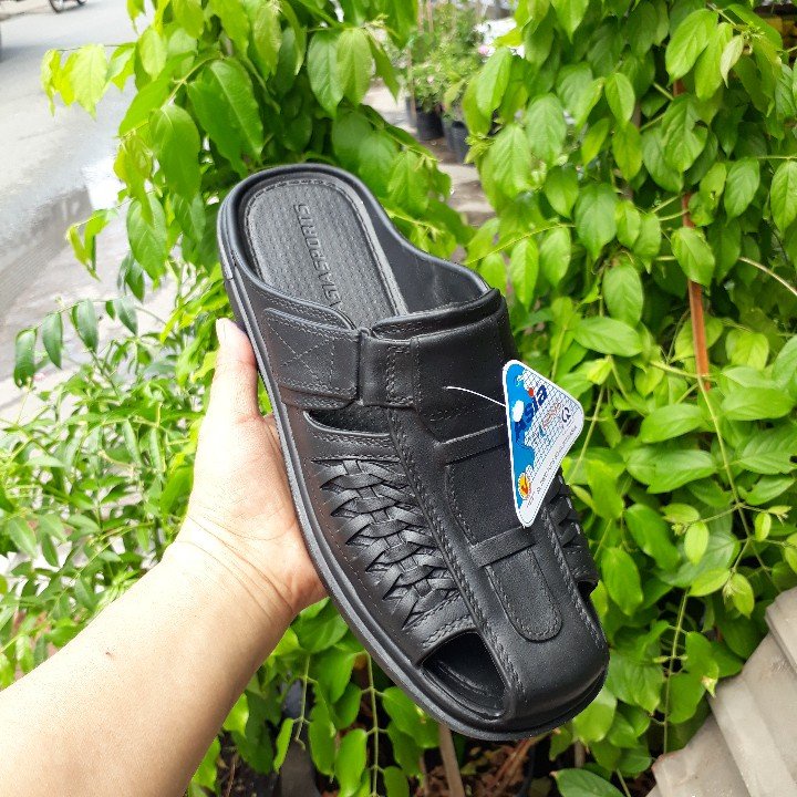 DÉP NHỰA BÍT MŨI NAM ĐI MƯA ASIA MÃ DME240- DME141