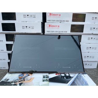 Bếp từ đôi Binova BI-6688GM Germany ( tặng quạt điều hoà , chảo , aptomat , đĩa nướng vv.. )