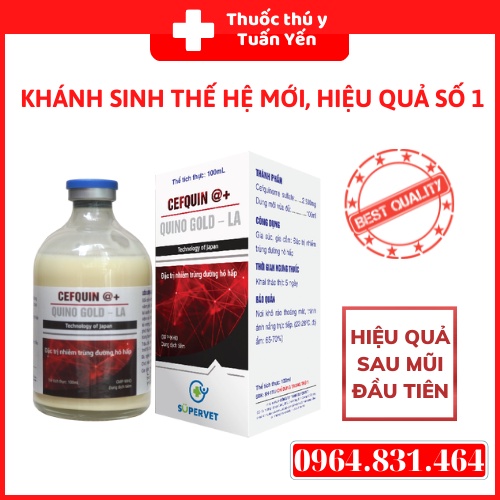 Cefquin @+ Supervet - Thú y- Tuấn Yến